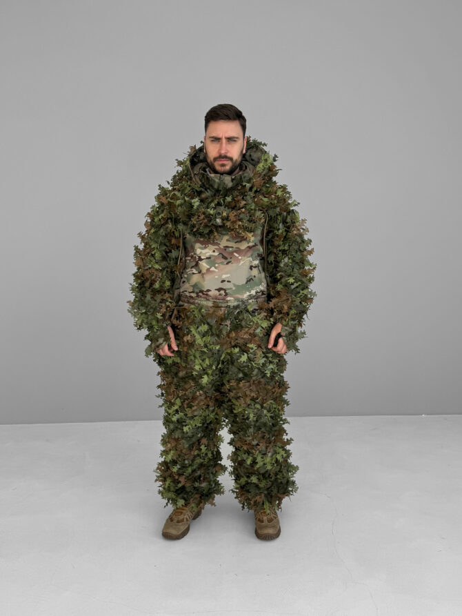 GHILLIE V12 Pro / Mix [Green Forest + Dry Forest]