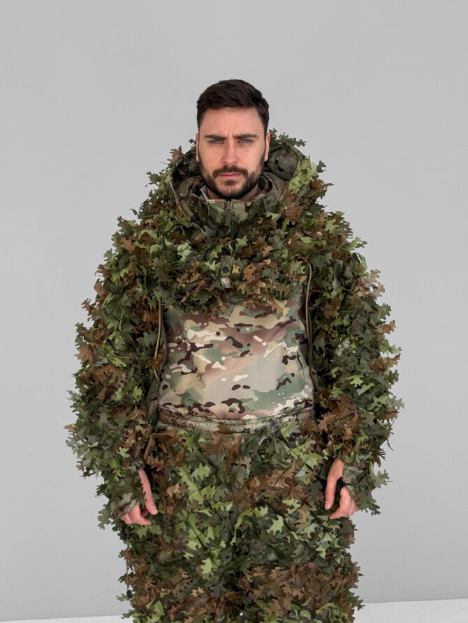 GHILLIE V12 Pro / Mix [Green Forest + Dry Forest]