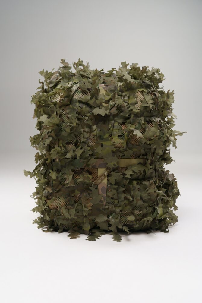 3D Camouflage Backpack Cover – Dark Forest