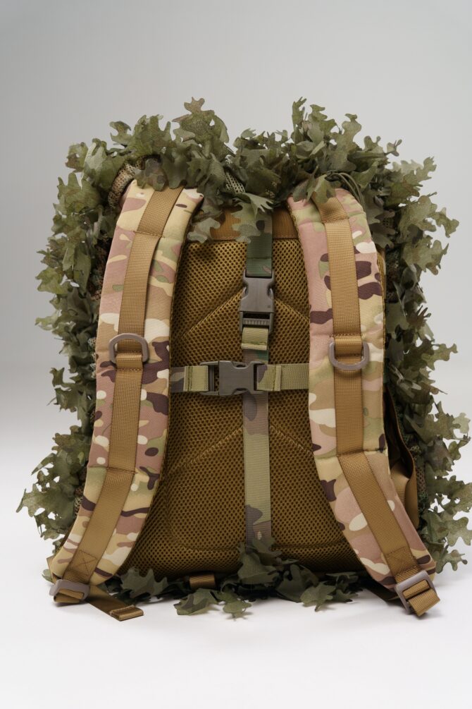 3D Camouflage Backpack Cover – Dark Forest