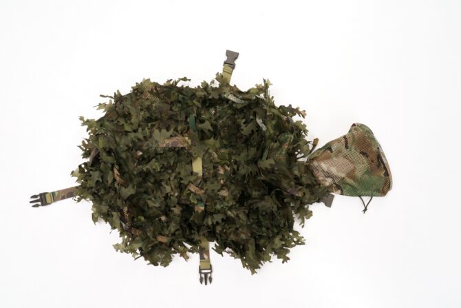 3D Camouflage Backpack Cover – Dark Forest