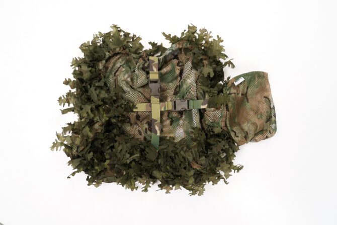 3D Camouflage Backpack Cover – Dark Forest