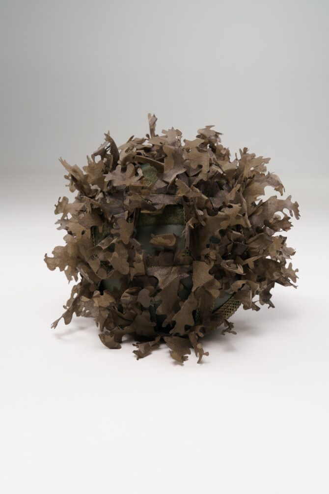 3D Helmet Cover – Rotten Leaves