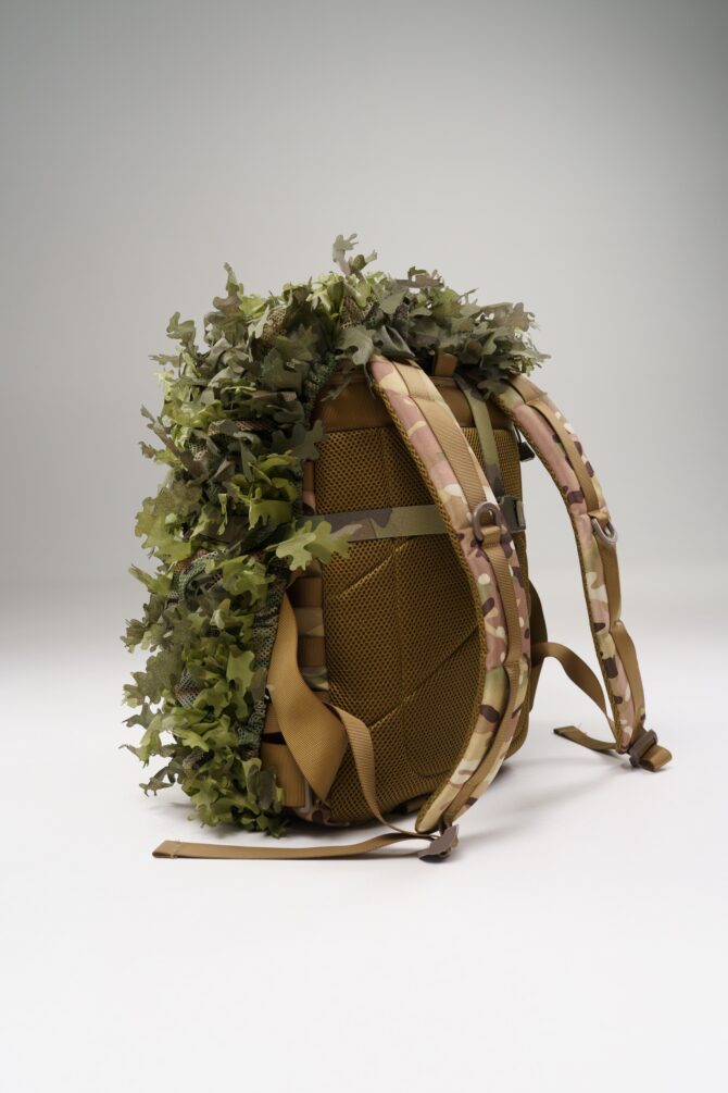 3D Camouflage Backpack Cover – Green Forest