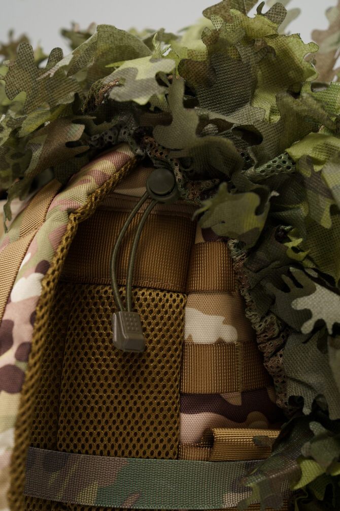 3D Camouflage Backpack Cover – Green Forest