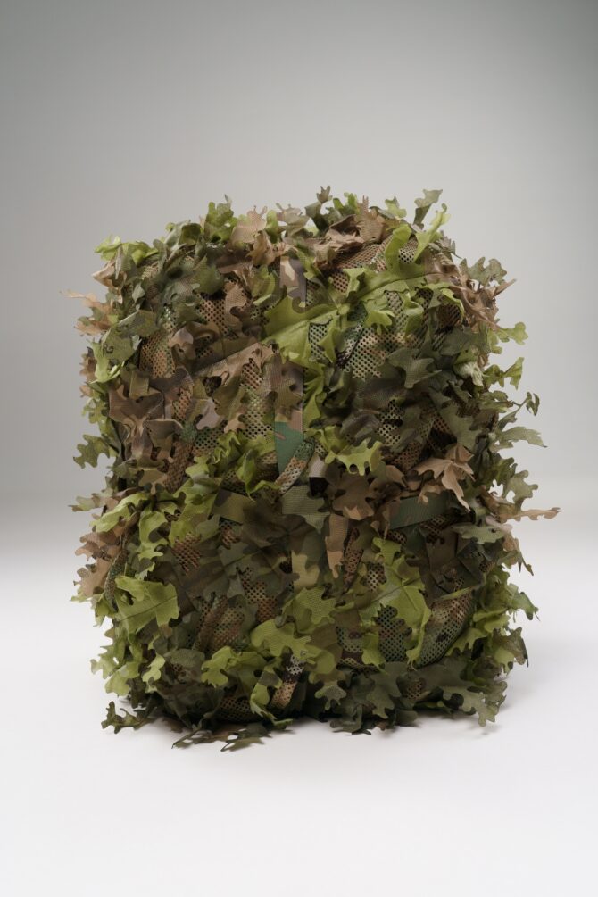 3D Camouflage Backpack Cover – Green Forest + Dry Field