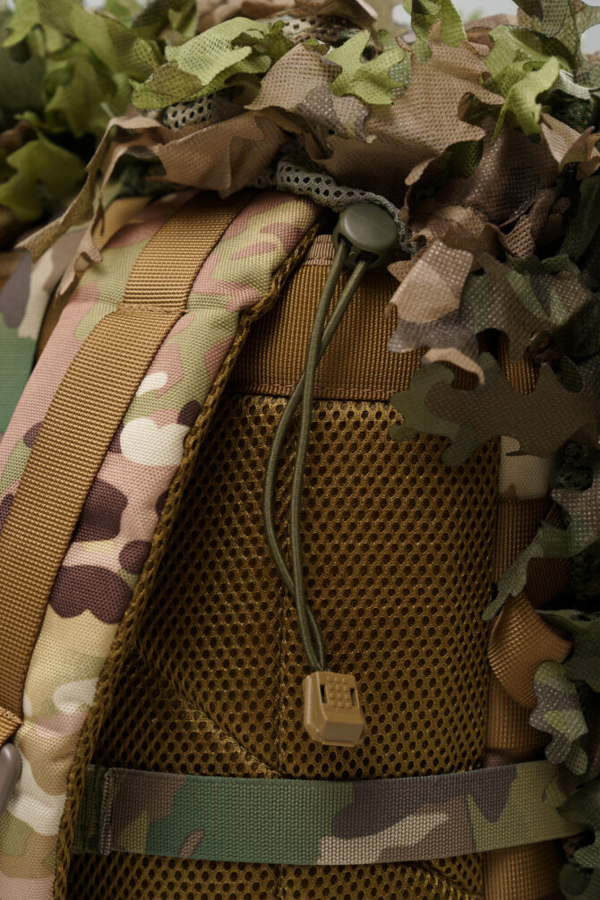3D Camouflage Backpack Cover – Green Forest + Dry Field