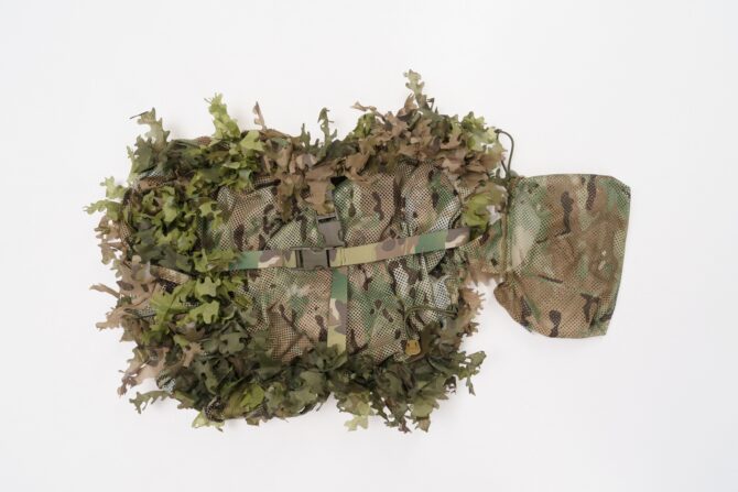 3D Camouflage Backpack Cover – Green Forest + Dry Field
