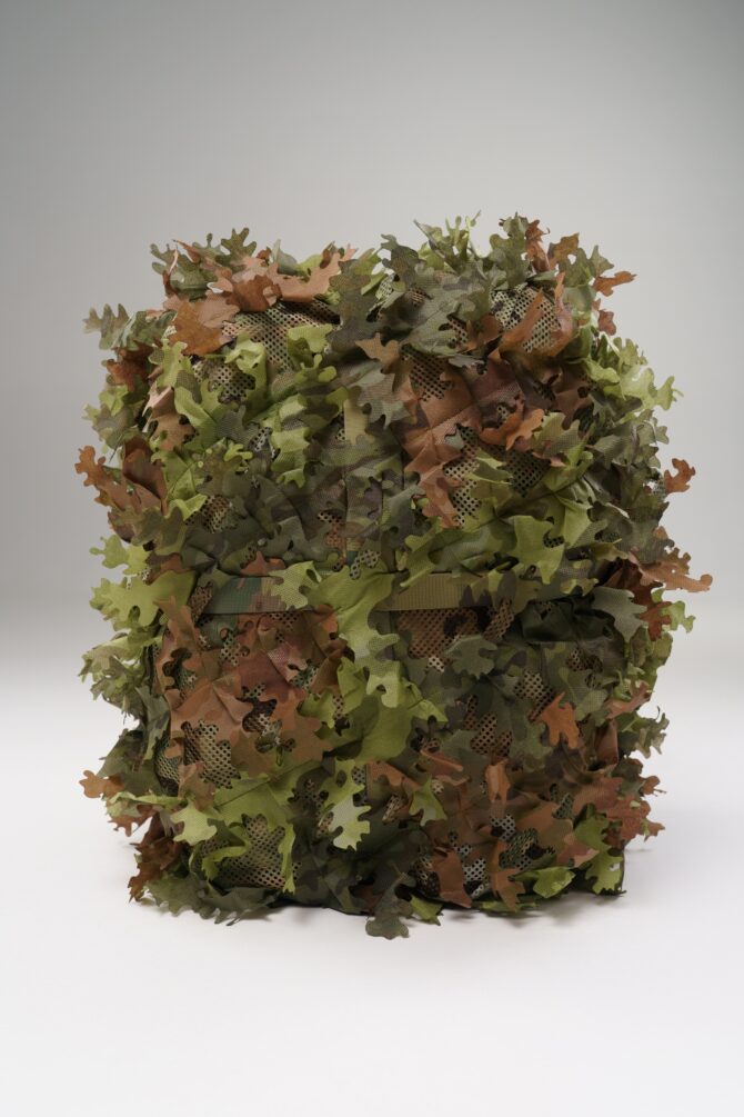 3D Camouflage Backpack Cover – Green Forest + Dry Forest