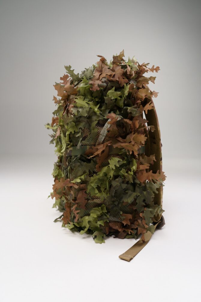 3D Camouflage Backpack Cover – Green Forest + Dry Forest