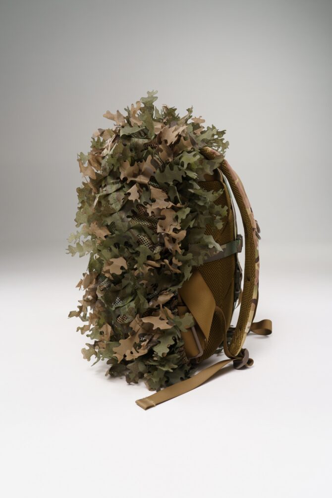 3D Camouflage Backpack Cover – Dark Forest + Dry Field