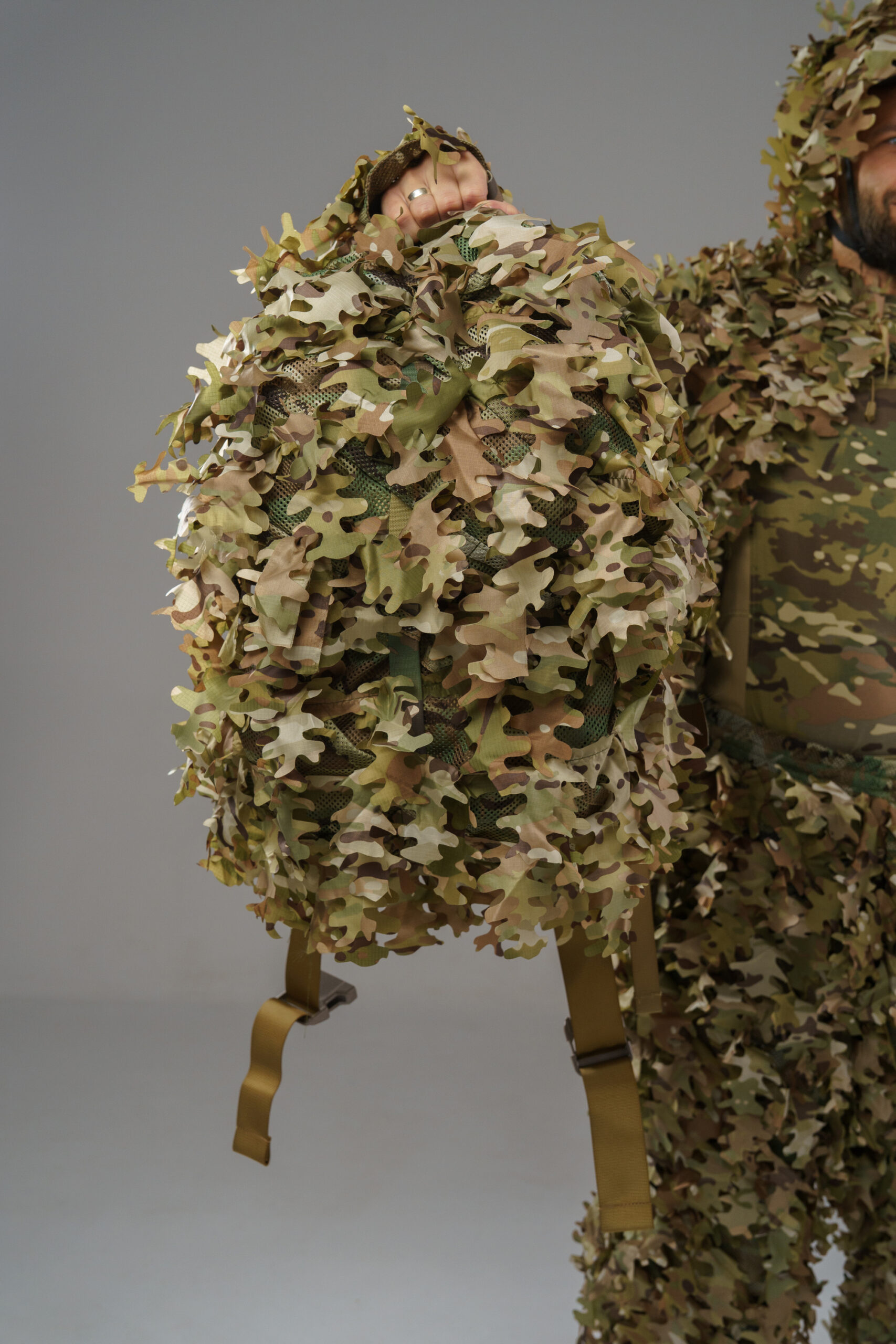 3D Camouflage Backpack Cover - Multicam